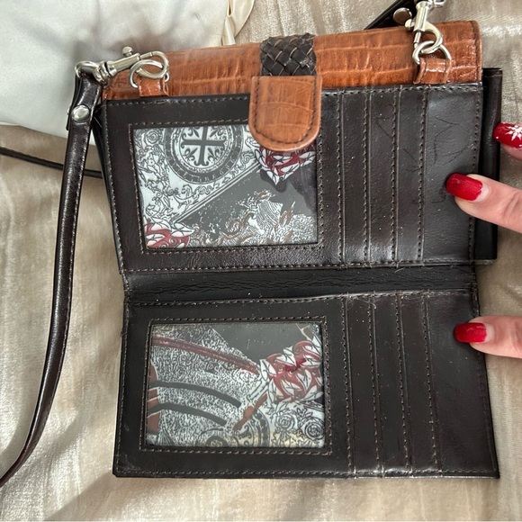 Brighton Small Wallet Purse bag with strap EUC - Picture 11 of 17